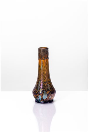Loetz (attribuito a) ( )  - Vaso a bulbo, 1900 circa