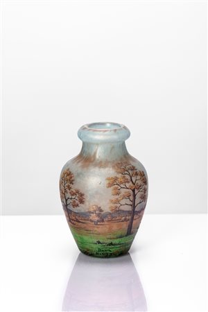 Daum ( )  - Vaso circolare , 1900 circa