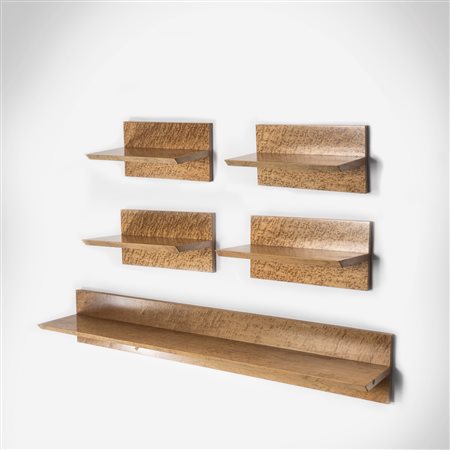 Giovanni Offredi ( )  - Libreria a parete , 1980 circa