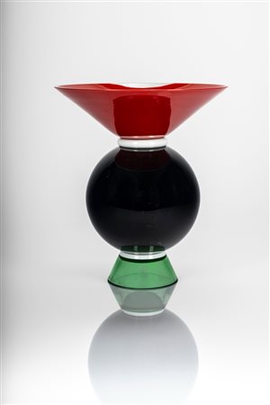 Ettore Sottsass Jr (1917 - 2007)  - Vaso modello Yemen, 1994