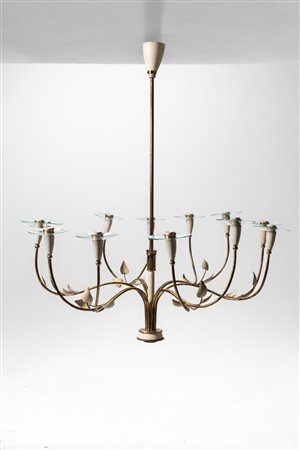 Manifattura Italiana ( )  - Lampadario, 1940 circa