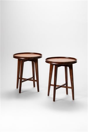 Manifattura Italiana ( )  - Coppia side table, 1950 circa