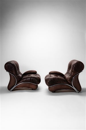 Manifattura Italiana ( )  - Coppia di poltrone , 1970 circa