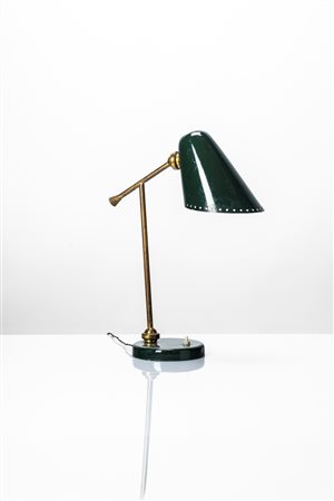Manifattura Italiana ( )  - Lampada da tavolo orientabile, 1950 circa