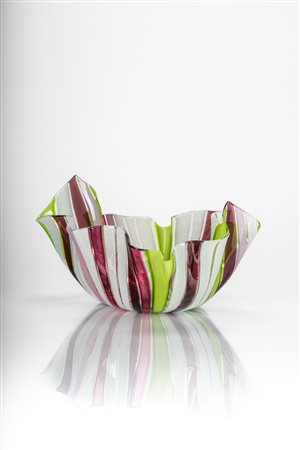 Venini ( )  - Vaso a fazzoletto, edizione limitata, 2008
