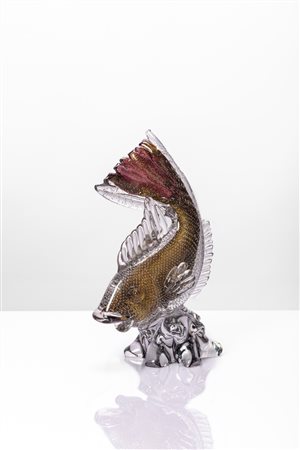 Flavio Poli ( )  - Scultura in vetro, 1950 circa