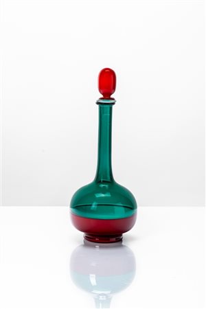 Gio Ponti (Milano 18 novembre 1891 - 16 settembre 1979)  - Bottiglia modello Morandiana no. 4491, 1955