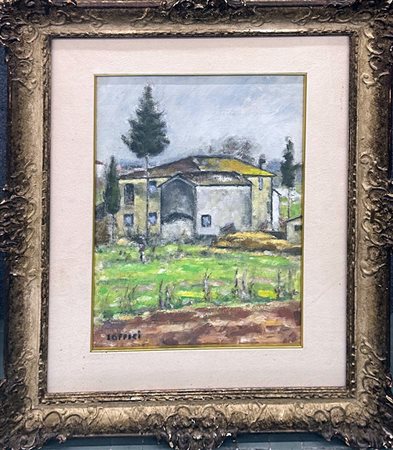 ARDENGO SOFFICI, "La casa del Berna", 1962 circa