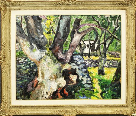 CARLO LEVI, "Paesaggio", 1950-55