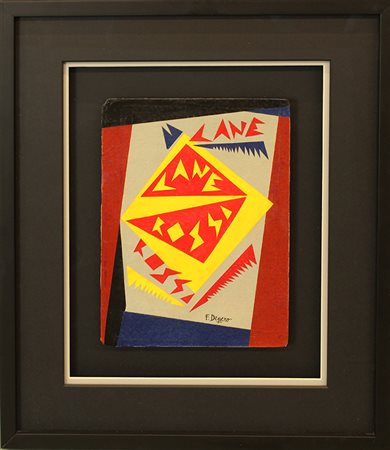 FORTUNATO DEPERO, "Lane Rossi", 1932-33