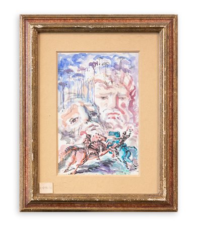 ANDREA GRANCHI (1947) - Combattimento di nani e di giganti, 1988