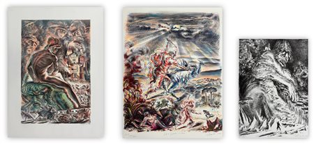 ANDREA GRANCHI (1947) - Lotto unico di 3 litografie