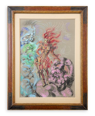 ANDREA GRANCHI (1947) - Il fuoco e l'aria, 1987