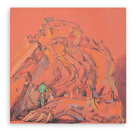 ANDREA GRANCHI (1947) - Il fondatore di città, 1991