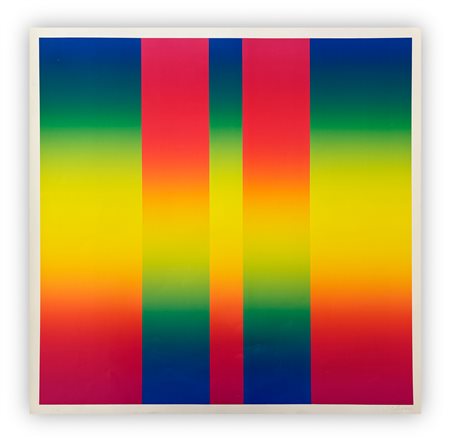 GETULIO ALVIANI (1939-2018) - Cromie spettrologiche, 1972