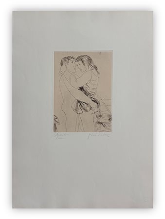 GIACOMO MANZÙ (1908-1991) - Senza Titolo