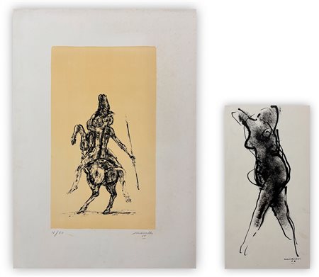 MARZULLO - Lotto unico composto da 2 opere