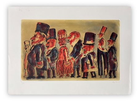 FRANZ BORGHESE (1941-2005) - Senza Titolo