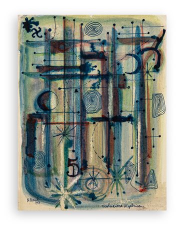 NATO FRASCÀ (1931-2006) - Rivoluzione algebrica, 1956