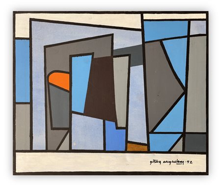 GÖRAN AUGUSTON (1936-2012) - Senza Titolo, 1992