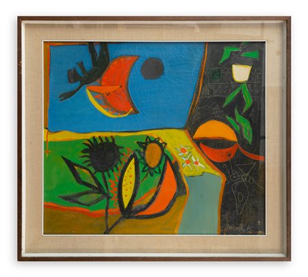 LINO MARZULLI (1927-2007) - Giardino, 1965