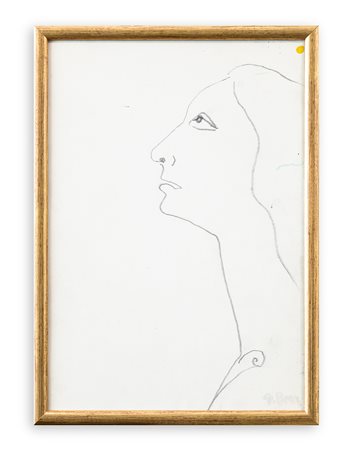 POMPEO BORRA (1898-1973) - Senza Titolo, 1971 circa