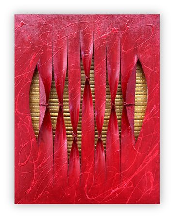 CALOGERO SALEMI (1966) - Squarci d'oro, 2025