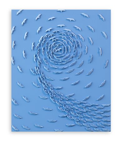 RICCARDO GUSMAROLI (1963) -  Vortice Azzurro