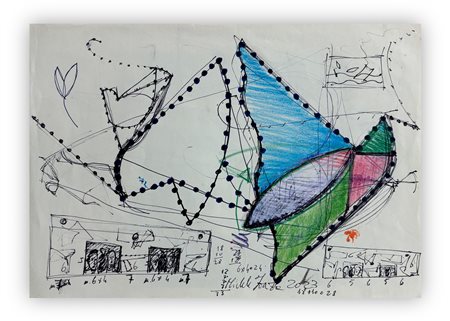 MICHELE ZAZA (1948) - Senza Titolo, 2023