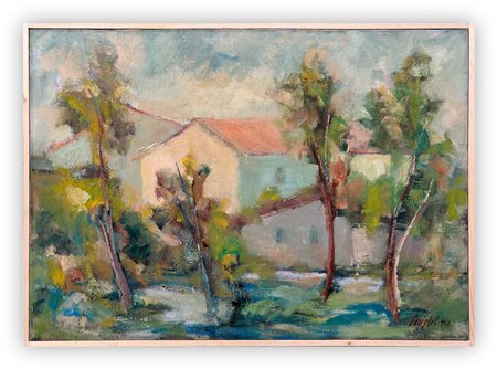 ALDO SERIGHELLI (1910-?) - Fontanelle, 1966