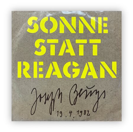 JOSEPH BEUYS - Sonne Statt Reagan, 1982