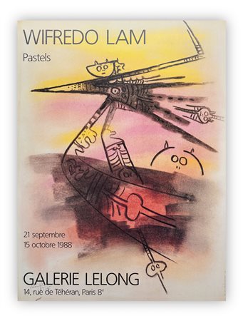 WIFREDO LAM - Pastels