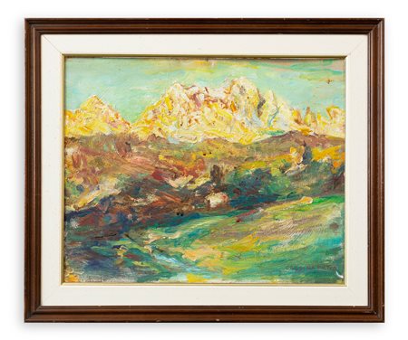 PIETRO AUGUSTO CASSINA (1913-1999) - Montagne