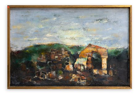 ROMOLO LOMORO (1930) - Ruderi n.2