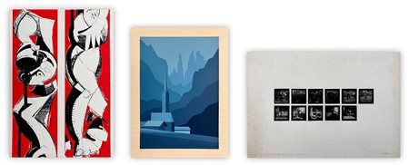 AUTORI VARI - Lotto unico di 3 opere