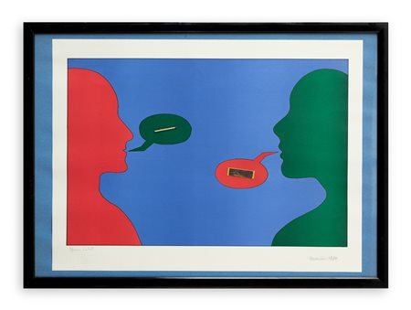 MARCEL MARIËN (1920-1993) - La parola giusta (Le mot exact), 1974
