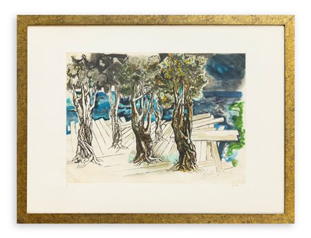 RENATO GUTTUSO (1911-1987) - Senza Titolo