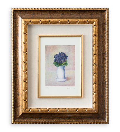 ANTONIO BUENO (1918-1984) - Vaso di fiori
