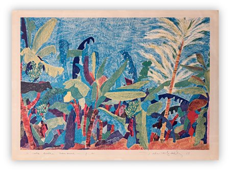 FEDERICA GALLI (1932-2009) - Isola delle banane, 1968
