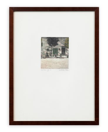 ANTONIO SALIOLA (1939) - Cortili, 1984