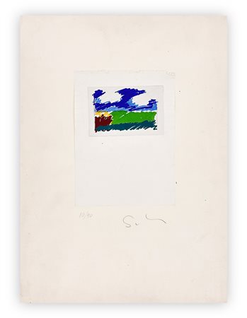 MARIO SCHIFANO (1934-1998) - Senza Titolo