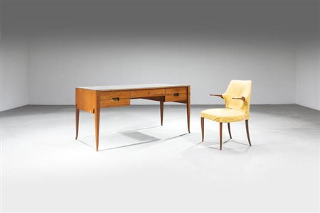 PIER LUIGI COLLI<BR>Scrivania con poltroncina