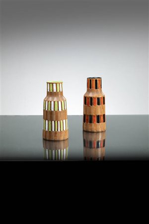 FRATELLI FANCIULLACCI Coppia di vasi portafiori