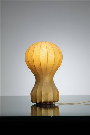 ACHILLE E PIER GIACOMO CASTIGLIONI<BR>Lampada da tavolo mod. Gatto