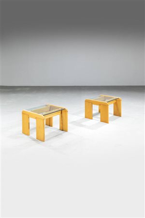 MOLTENI<BR>Coppia di tavolini