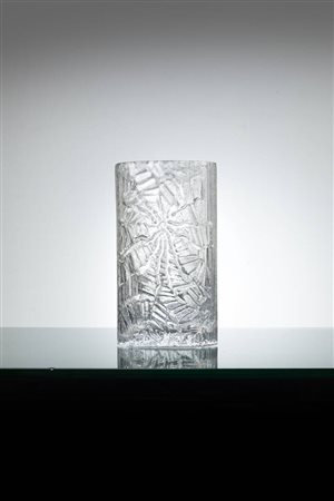 MARTIN FREYER<BR>Vaso della serie Glasstruktur