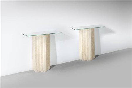 PRODUZIONE ITALIANA<BR>Coppia di consolle