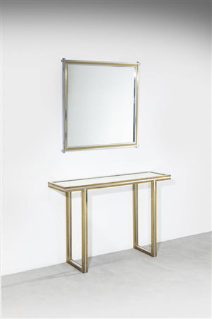 PRODUZIONE ITALIANA<BR>Consolle con specchio