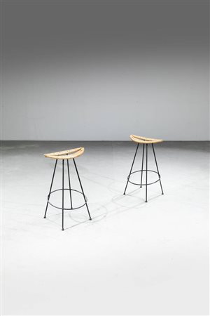 PRODUZIONE ITALIANA<BR>Coppia di sgabelli
