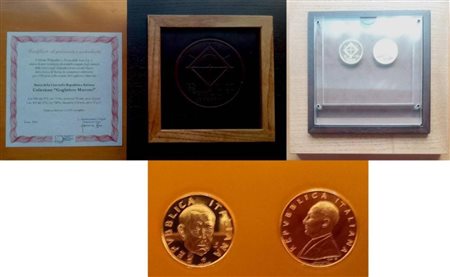 ISTITUTO POLIGRAFICO E ZECCA DELLO STATO, La storia della Lira nella Repubblica
Italiana, collezione Guglliemo Marconi